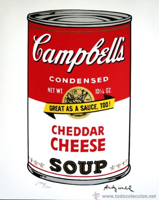 Sopa Campbell por Andy Warhol